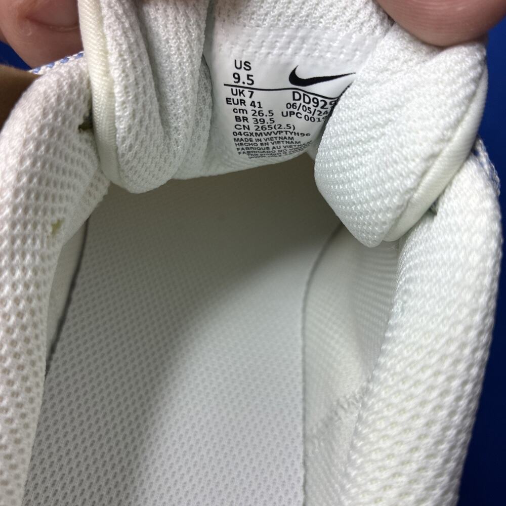 Women Nike Downshifter 12 Running Shoe Summit White/Lime Blast DD9294-104 no lid - Picture 10 of 10